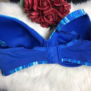 Cacique Intimates & Sleepwear - 🍁Cacique 42 DDD blue White Bra 🍁 Cacique Intimates & Sleepwear - 🍁Cacique 42 DDD blue White Bra 🍁
